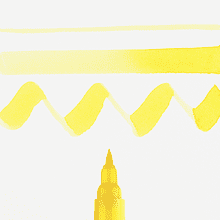 Маркер акварельный "Ecoline", 205 желтый лимонный