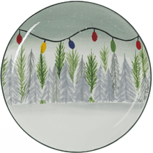 Тарелка керамическая "Сказочная пора", 28.5 см, разноцветный