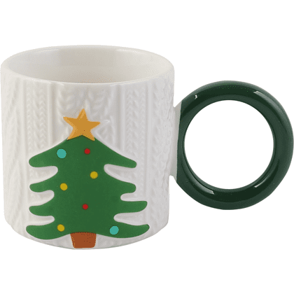 Кружка керамическая "Новый год", 250 мл, ассорти - 4