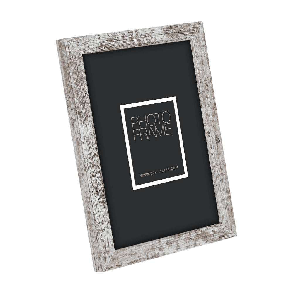 Фоторамка "Vivan 6", 21х29.7 см, дерево со стеклом, коричневый, белый