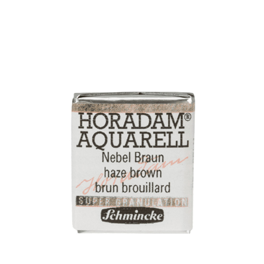 Краски акварельные "Schmincke Horadam", 969 коричневый haze, полукювета