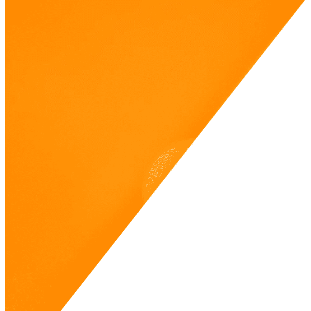 Папка-уголок "Inter-folia", А4, 115 мк, оранжевый - 3