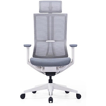 Кресло для руководителя SitZone E-303-001A-P1-WH сетка, серый, -30%