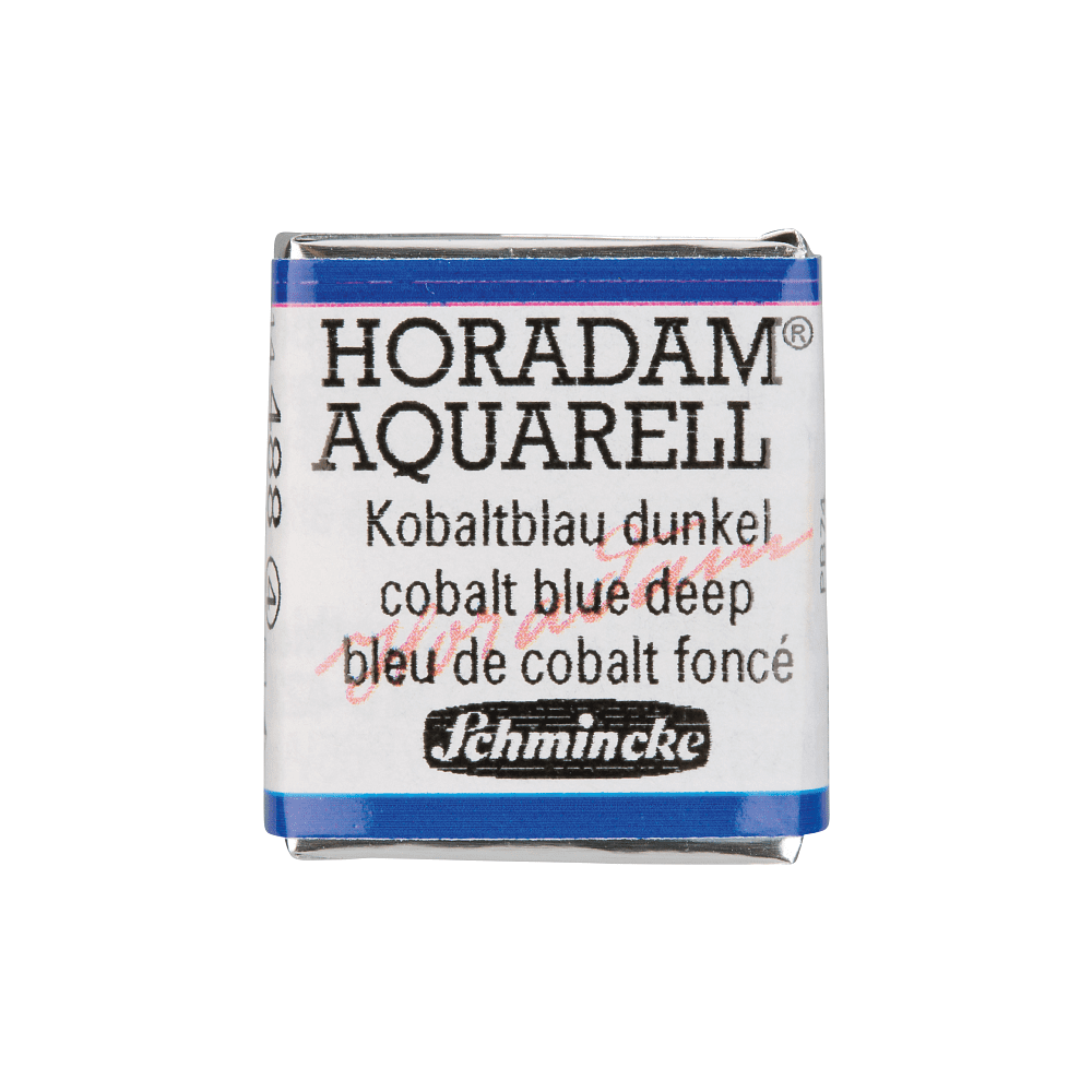 Краски акварельные "Schmincke Horadam", 488 кобальт синий темный, полукювета