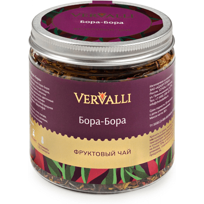 Чай Vervalli "Бора Бора", 80 гр., фруктовый