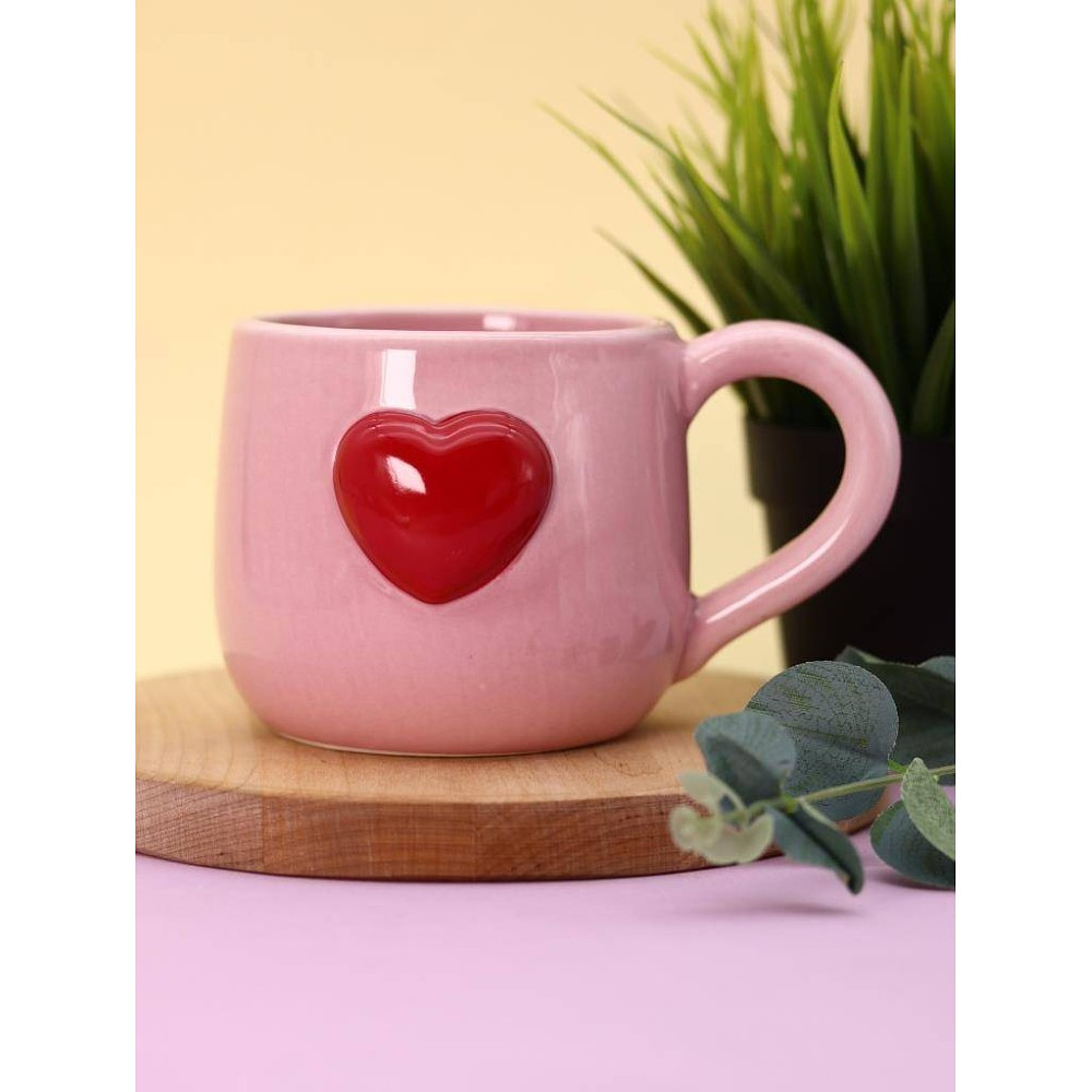 Кружка керамическая "Love potion", 505 мл., розовый - 3 Кружка керамическая "Love potion", 505 мл., розовый - 3