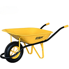 Тачка строительная Deli YS EDL436065, 65 л, 130 кг, 1 пневмоколесо, 4.80/4.00-8