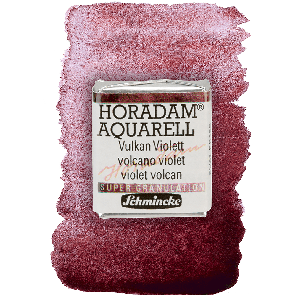 Краски акварельные "Schmincke Horadam", 914 фиолетовый volcano, полукювета