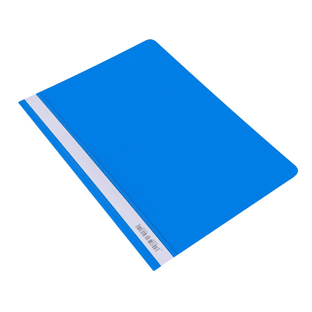Папка-скоросшиватель "Inter-folia", А4, синий