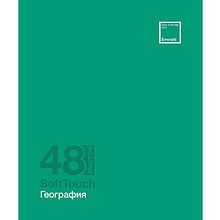 Тетрадь предметная "Софт-Тач. География", А5, 48 листов, клетка, софт тач