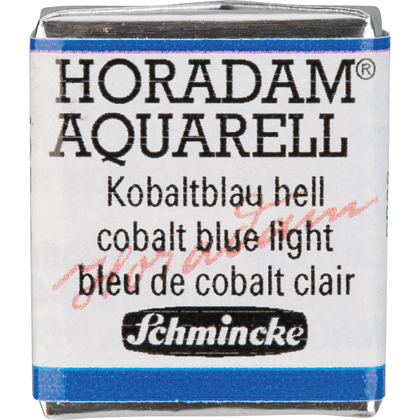 Краски акварельные "Schmincke Horadam", 487 кобальт синий светлый, полукювета