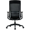 Кресло компьютерное SitZone E-VL002B, сетка, ткань, пластик, черный - 5