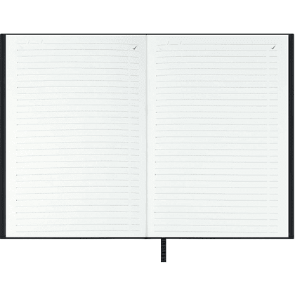 Ежедневник недатированный "Леопард", А6+, 320 страниц, линейка, серый - 4