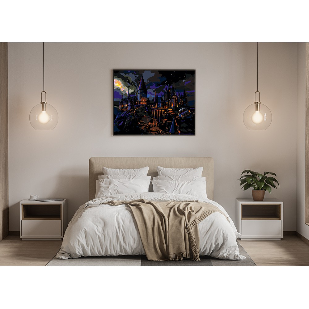 Картина по номерам "Гарри Поттер. Замок Хогвартс" - 5 Картина по номерам "Гарри Поттер. Замок Хогвартс" - 5