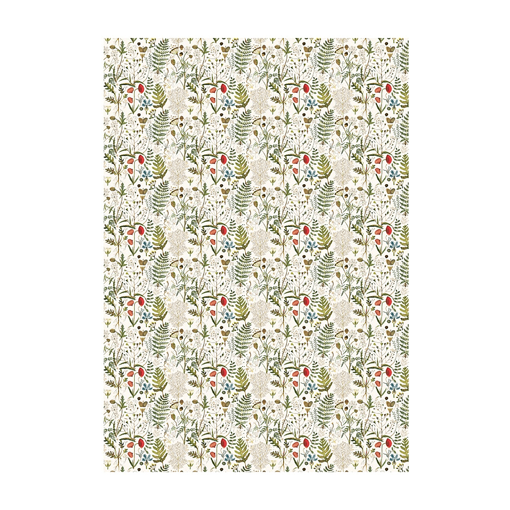 Бумага декоративная в рулоне "Flora. Луговые травы", 1 x 0,7 м - 4