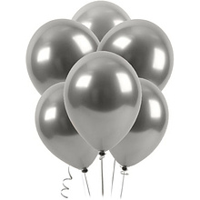 Шар воздушный "242300", 30 шт, серебристый