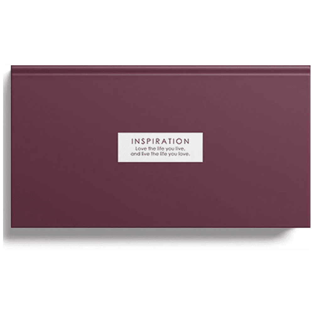 Планинг недатированный "Classic. Maroon", 172x97x8 мм, 64 листа, бордовый