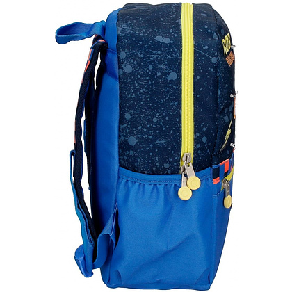 Рюкзак детский "Rob Friend", M, темно-синий, голубой - 3