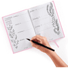 Блокнот "Bullet Journal", А5, 96 листов, в точку, розовый - 3