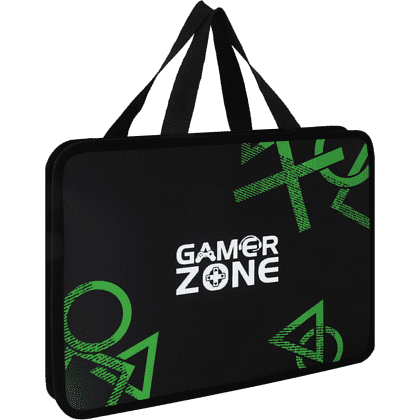 Папка для тетрадей "Gamer zone", 26х34 см, голубой - 2