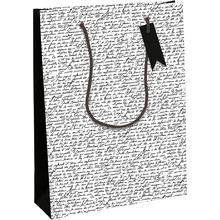 Пакет бумажный подарочный "Excellia. Baudelaire", 26.5x14x33 см