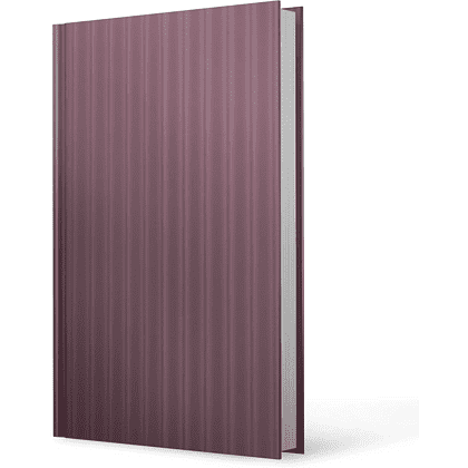 Книга записная "Stripes", А5, 128 листов, клетка, сливовый