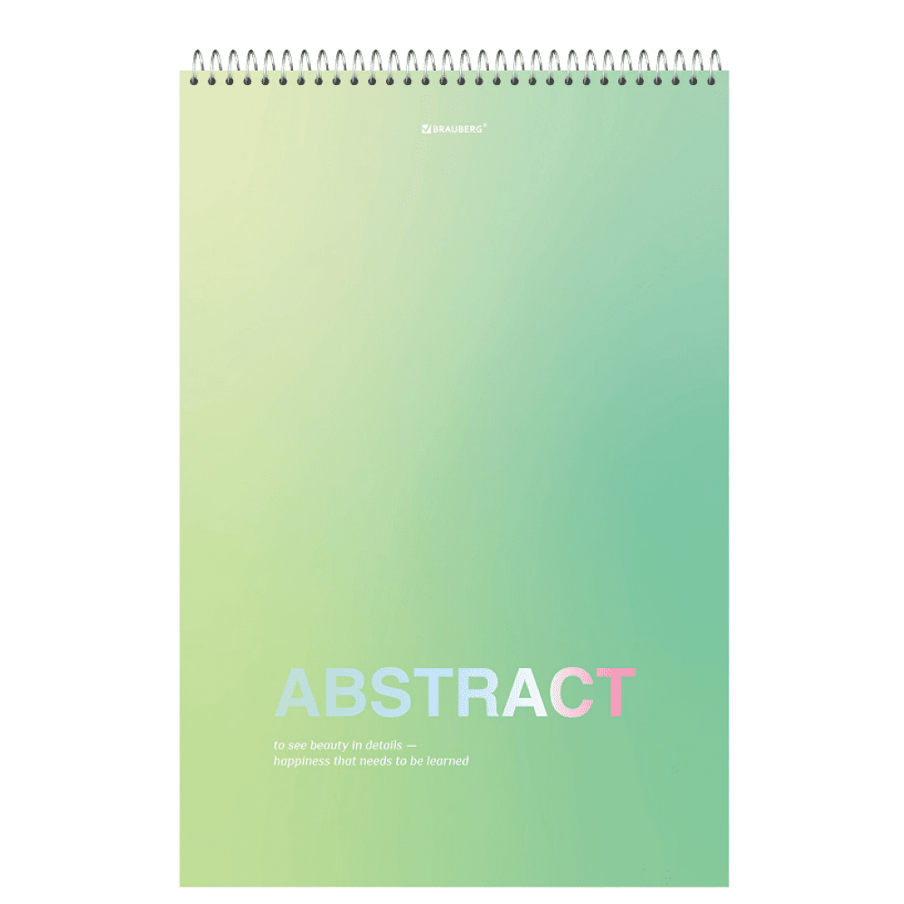 Блокнот "Abstract", А4, 80 листов, клетка, ассорти - 6