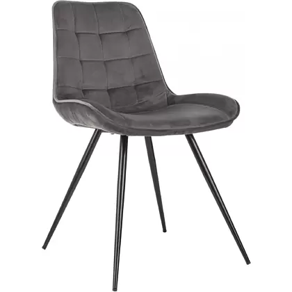 Стул Бюрократ "CH-K2", ткань, темно-серый, металл