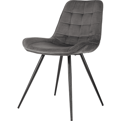 Стул Бюрократ "CH-K2_4", ткань, темно-серый, металл, комплект 4 штуки - 4