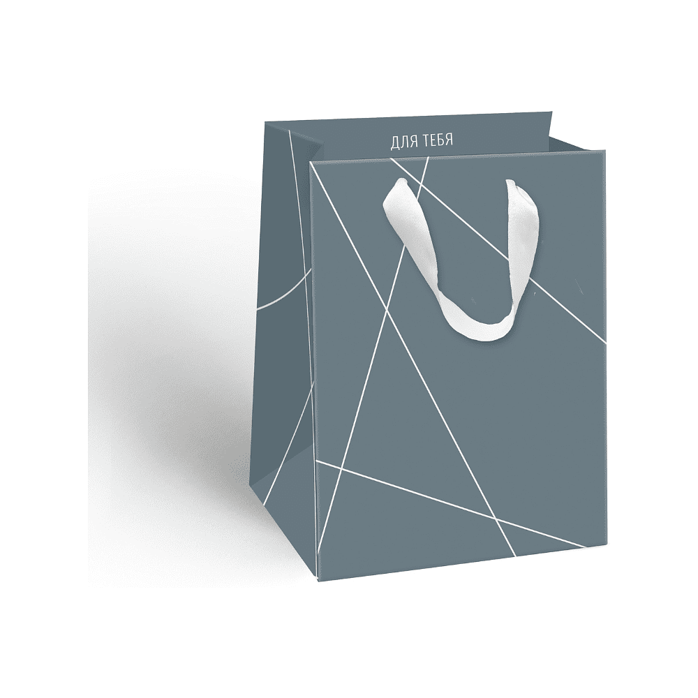 Пакет бумажный подарочный "Country", 11.4х14.6х6.4 см, ассорти - 2