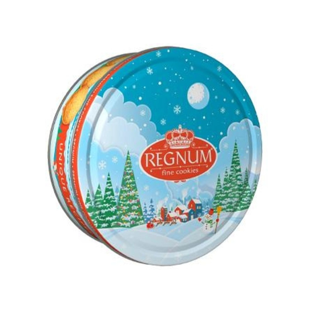 Печенье сдобное "Regnum" Зимний лес, со сливочным маслом, 400 гр