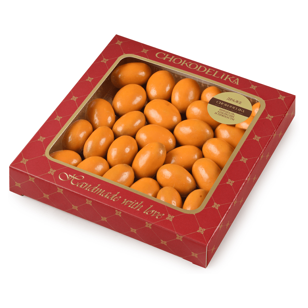 Драже "Миндаль, апельсин и пряности", 90 г, новогодняя упаковка - 2