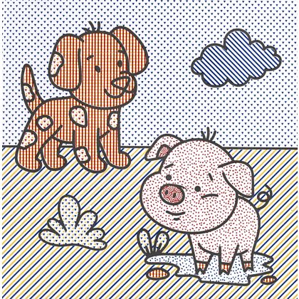 Раскраска водная "Моя первая водная раскраска. Животные" - 3