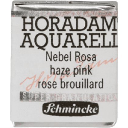 Краски акварельные "Schmincke Horadam", 966 розовый haze, полукювета
