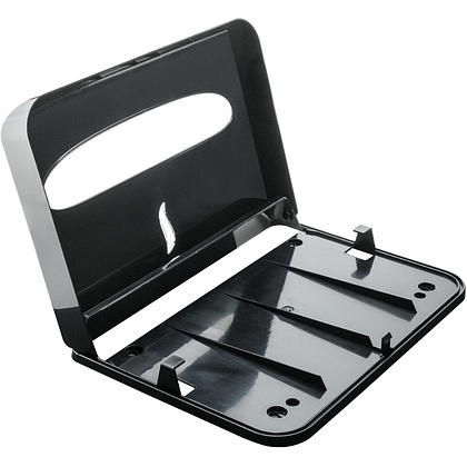 Диспенсер BXG-CD-8009В для бумажных покрытий на унитаз, черный - 3