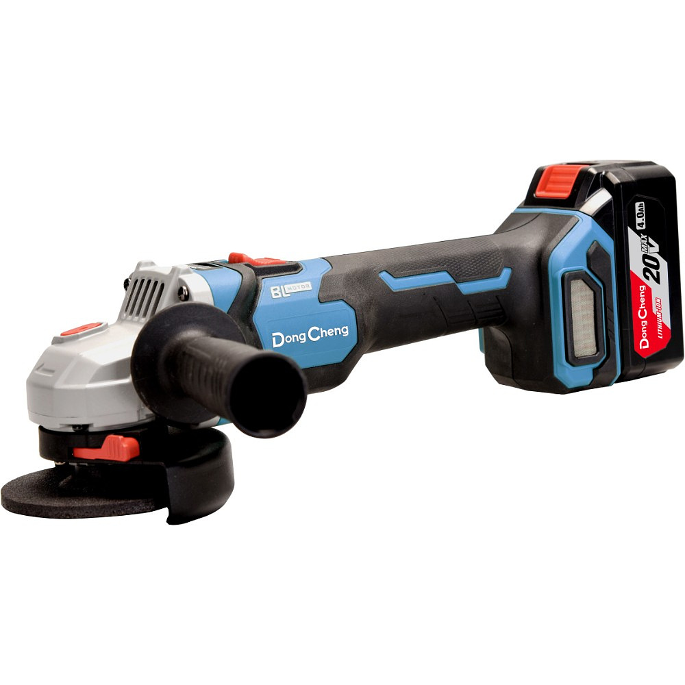 Угловая шлифмашина DongCheng DCSM04-125 (TYPE EM), 125 мм, 2 АКБ, 4 Ач, З/У 2 А - 3 Угловая шлифмашина DongCheng DCSM04-125 (TYPE EM), 125 мм, 2 АКБ, 4 Ач, З/У 2 А - 3