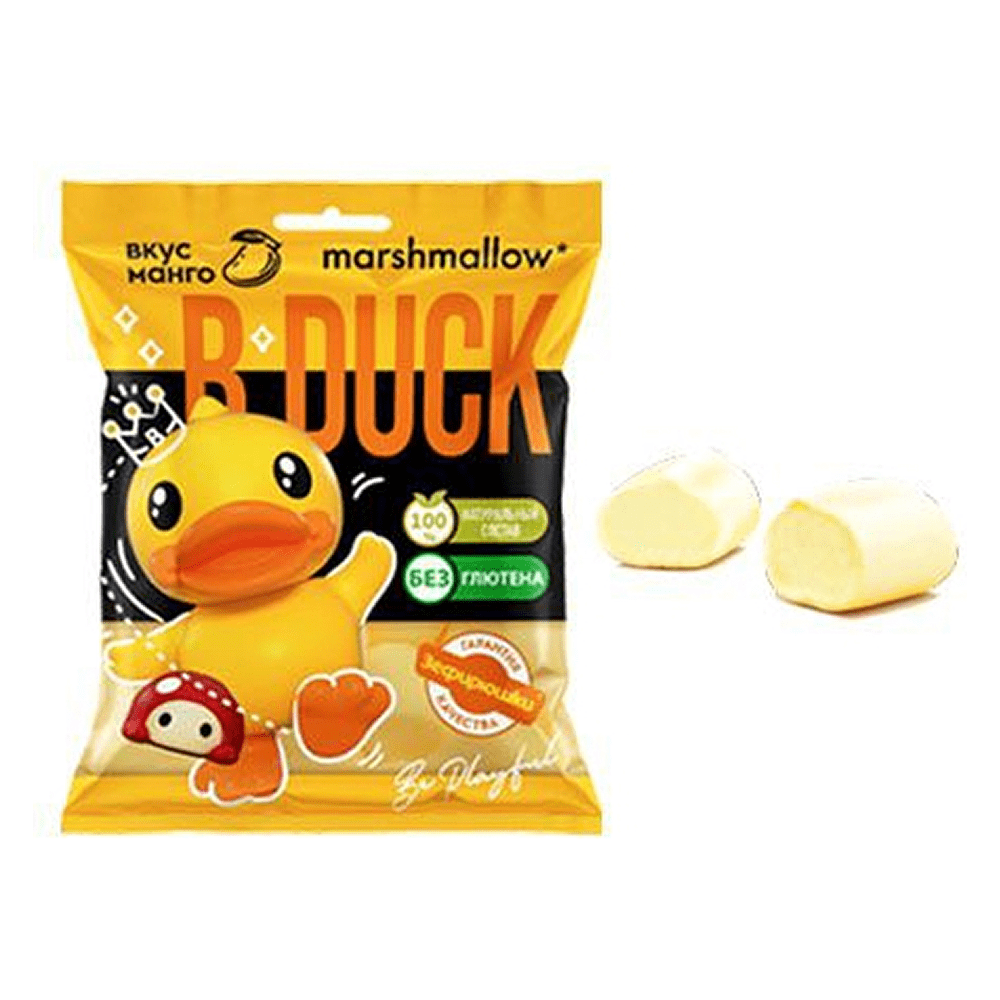 Зефир воздушный "Зефирюшки. B.Duck", 125 гр