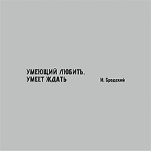 Ручка шариковая автоматическая "Pixel MATT CB RE. Умеющий любить, умеет ждать", 1.0 мм, серый, белый, стерж. синий