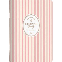 Тетрадь "Posy. Полоска", А5, 48 листов, клетка, розовый