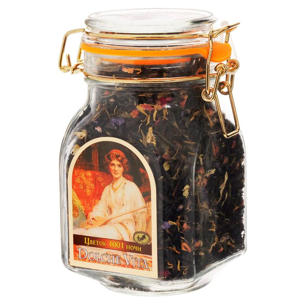 Чай Dolche vita "Цветок 1001 ночи", 170 г, черный