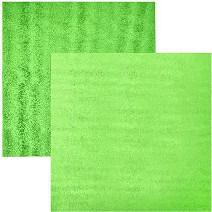 Салфетка из микроволокна прорезиненная, 250г/м2, 30х30см, 2шт/упак, зеленый Салфетка из микроволокна прорезиненная, 250г/м2, 30х30см, 2шт/упак, зеленый