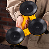 Стеклодомкрат Deli YS EDL-XP23, тройной, до 120 кг, желтый - 7