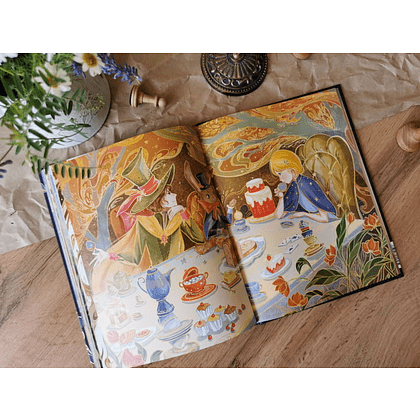 Книга "Алиса в Стране чудес", Льюис Кэрролл, иллюстрации Ха Чанг (Tahtag) - 9