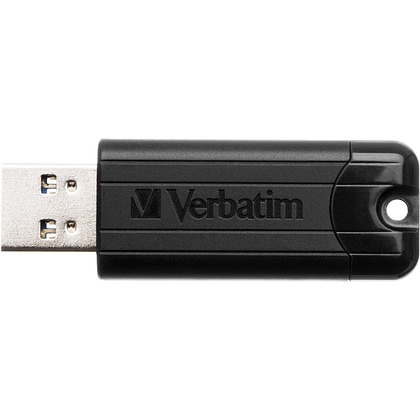 USB-накопитель "PinStripe Store 'n' Go", 64 гб, usb 3.2, черный