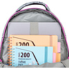 Рюкзак школьный Astra "Panda", серый, розовый - 4