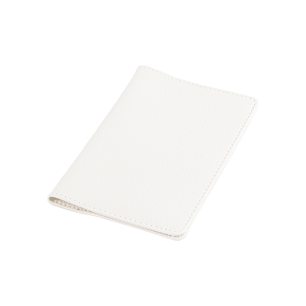 Обложка для паспорта "Белая", кожзам - 4