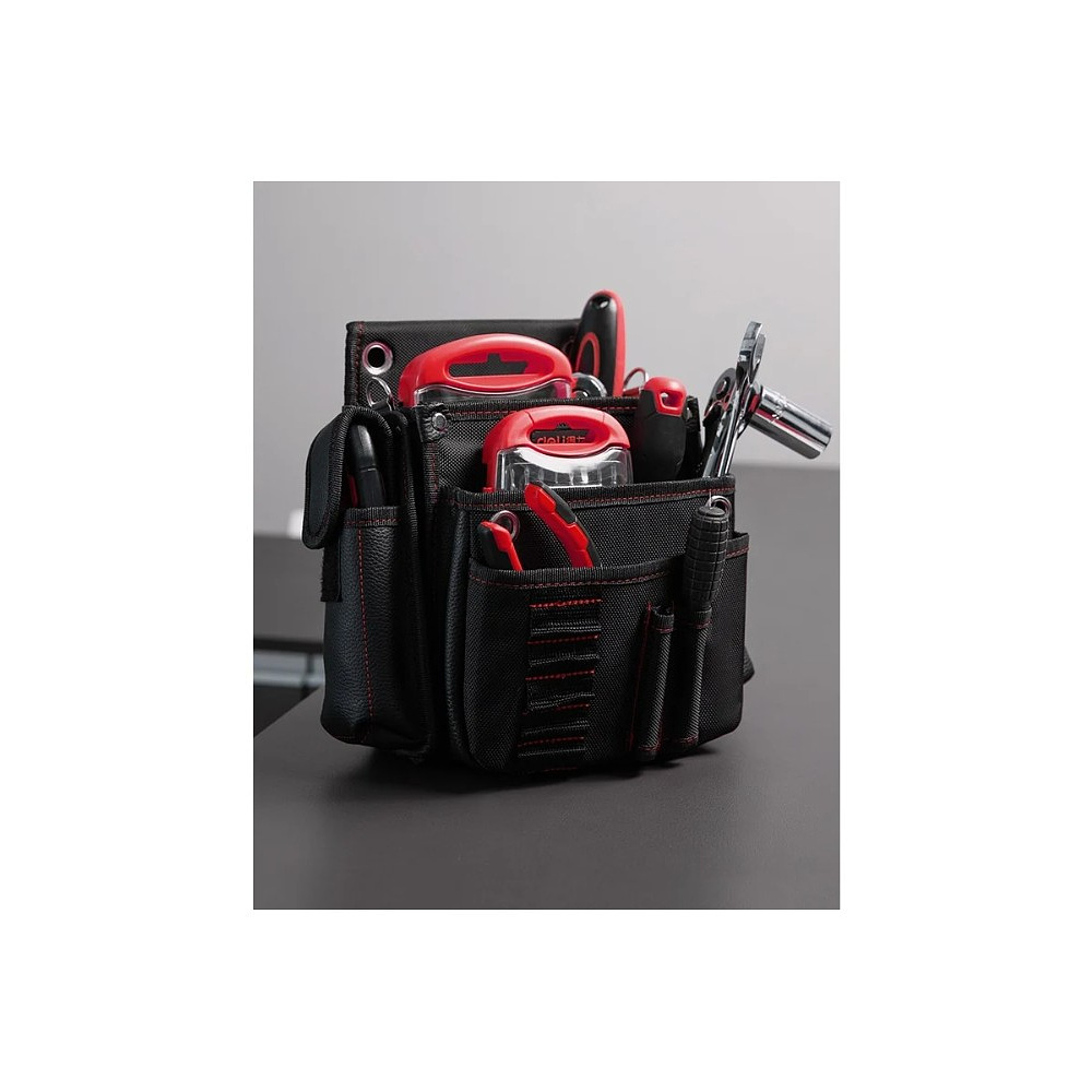 Сумка для инструментов поясная Deli RS EDL5865, черный - 3