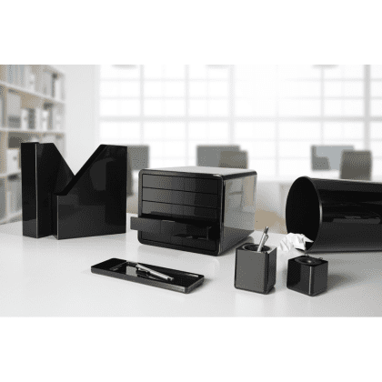 Блок из 5-и лотков закрытый "iBox", закрытый, черный - 3