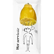 Салфетки влажные, саше, Нейтральная, 1 шт/упак