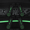 Рюкзак школьный "COMFORT Light System", черный, зеленый - 6